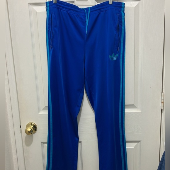 Adidas Firebird Tracksuit Sweatsuit Warmup Jogging Suit jacket joggers VTG EUC - Picture 7 of 16